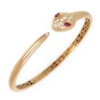  BVLGARY cell авторучка ti Ced uto-li браслет #L 352821 Au750 (K18PG) унисекс BVLGARI [ прекрасный товар ] б/у [ ювелирные изделия ]