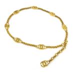 グッチ インターロッキングG チェーンベルト 85 メタル ユニセックス GUCCI 中古 【アパレル・小物】