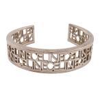  Celine Logo браслет metal унисекс CELINE б/у [ одежда * мелкие вещи ]