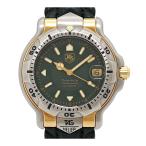 タグホイヤー 6000シリーズ グリーンダイヤル Overhauled WH5153-K0 自動巻き ステンレススティール イエローゴールド 中古 【時計】