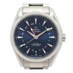 オメガ シーマスター アクアテラ GMT 231.10.43.22.03.001 自動巻き ステンレススティール メンズ OMEGA 中古 【時計】
