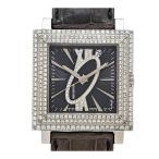 ブシュロン キャレ ベゼルダイヤ オートマティック WA011306 自動巻き ステンレススティール メンズ Boucheron 中古 【時計】