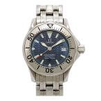 オメガ シーマスター ジャック・マイヨール 2584.80 クオーツ ステンレススティール レディース OMEGA 中古 【時計】