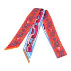  Louis Vuitton частота -BBbi драгоценности do шарф монограмма M77693 унисекс розовый голубой б/у [ одежда * мелкие вещи ]