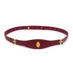  Cartier Must линия ремень унисекс бордо CARTIER б/у [ одежда * мелкие вещи ]