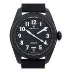 ゼニス パイロット オートマティック 49.4000.3620/21.I001 自動巻き セラミック メンズ ZENITH [美品] 中古 【時計】