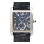 カルティエ タンクMC WSTA0010 自動巻き ステンレススティール メンズ CARTIER 中古 【時計】