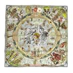  Hermes Calle 90 LES MYTHOLOGIES DES HOMMES ROUGES унисекс оттенок зеленого HERMES [ прекрасный товар ] б/у [ одежда * мелкие вещи ]