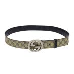  Gucci Inter locking G пряжка GGs шкив m ремень 100/40 114984 унисекс б/у [ одежда * мелкие вещи ]