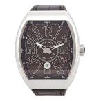 フランクミュラー ヴァンガード ブラウンダイヤル V45SCDT 自動巻き ステンレススティール メンズ FRANCK MULLER 中古 【時計】