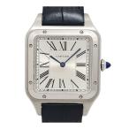 カルティエ サントス デュモン LM WSSA0022 クオーツ ステンレススティール メンズ CARTIER 中古 【時計】