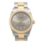 ロレックス オイスターパーペチュアル 77483 自動巻き ステンレススティール イエローゴールド レディース ボーイズ ROLEX 中古 【時計】