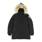 カナダグース VICTORIA PARKA ファー ダウンジャケット 3037LA レディース ブラック CANADA GOOSE 中古 【アパレル・小物】
