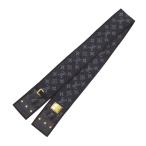  Louis Vuitton частота - новый Denim шарф монограмма 400505 унисекс оттенок черного LOUIS VUITTON б/у [ одежда * мелкие вещи ]