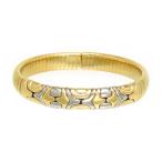  BVLGARY aru Bear -re браслет 750 (K18YG) STEEL унисекс BVLGARI [ прекрасный товар ] б/у [ ювелирные изделия ]