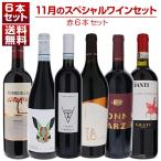 ショッピングワイン 1本あたり1650円！11月のスペシャルワインセット赤6本  (750ml×6) 送料無料