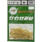 かわせみ チヌ針 （金） 100本入り 6号