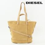 ショッピング革 ディーゼル DIESEL ムートントートバッグ 鞄 レディース 羊革 牛革 本革 3way ポーチ付き オーバルDロゴ ODD SHOPPER M JP