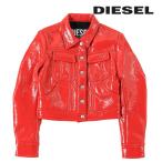ディーゼル DIESEL ブルゾンジャケット レディース 光沢コーティング ボイルドウールブレンド G-MAGNOLIA