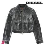 ディーゼル DIESEL デニムジャケット レディース コーティング加工 スリムフィット ジップアップ DE-SLIMMY-Z-FSB