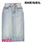 ショッピングdiesel ディーゼル DIESEL デニムペンシルスカート レディース ヴィンテージウォッシュ加工 膝下丈 ミディ丈 DE-RONNY
