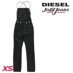 ディーゼル DIESEL 2way サロペットパンツ レディース コーティング加工 美ストレッチ スウェットデニム ジョグジーンズ D-SLING-SP-NE