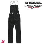 ディーゼル DIESEL 2way サロペットパンツ レディース コーティング加工 美ストレッチ スウェットデニム ジョグジーンズ D-SLING-SP-NE