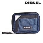 Yahoo! Yahoo!ショッピング(ヤフー ショッピング)ディーゼル DIESEL ポーチ バッグ 鞄 メンズ レディース 男女兼用 デニム生地 化粧ポーチ 小物入れ D-RUBBER CASE BIG