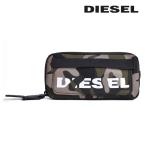 Yahoo! Yahoo!ショッピング(ヤフー ショッピング)ディーゼル DIESEL ポーチ バッグ 鞄 メンズ レディース 男女兼用 カモフラージュ柄 止水ジップ ペンケース 小物入れ CASE BIG