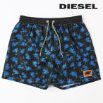 ショッピングサーフパンツ ディーゼル DIESEL 海パン ビーチウェア スイムウェア メンズ 花柄 バラ柄 メンズ水着 男性水着 ショートトランクス サーフパンツ BMBX-WAVE 2.017