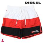 ディーゼル DIESEL 海パン ビーチウェア スイムウェア メンズ ワンポイントロゴ刺繍 メンズ水着 ショートトランクス サーフパンツ BMBX-REEF6-40
