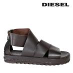 ディーゼル DIESEL コンフォートサンダル 靴 シューズ メンズ バックジップアップ 本革 レザーサンダル D-STUDZY CROSS