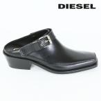 ディーゼル DIESEL ヒールレザーミュールシューズ 靴 メンズ 牛革 本革 D-SANTIAGO-MULE-L