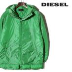 ディーゼル DIESEL 中綿ジャケット メンズ 2way裾ジップ脱着 フーデッド 裏地キルティング W-SUN-REV