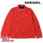 ディーゼル DIESEL コーチジャケット メンズ ワンポイントロゴ刺繍 ライトアウター J-COAL-NP