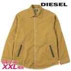 ディーゼル DIESEL シャツジャケット メンズ ワンポイントロゴ オーバーサイズ S-DOVES
