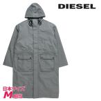 ディーゼル DIESEL ロングコート メンズ オーバルDバックロゴ 防水 オーバーサイズ J-ARNULF-NW
