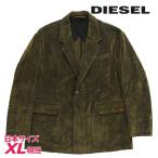 ディーゼル DIESEL デニムテーラードジャケット メンズ ベルベット調フロック加工 D-BLAZ