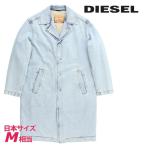 ディーゼル DIESEL デニムロングコート メンズ ウォッシュ加工 中綿キルティング裏地 D-ROKU-LONG-F1