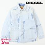 ショッピングdiesel ディーゼル DIESEL デニムジャケット メンズ ピールオフ加工 D-ROLK-FS