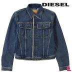ショッピングdiesel ディーゼル DIESEL デニムジャケット メンズ ヴィンテージダメージ加工 ワンポイントDロゴ D-MILO-SP
