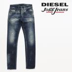 ショッピングdiesel ディーゼル DIESEL ジョグジーンズ パンツ メンズ レディース 男女兼用 ダメージ加工 ドロスト ストレッチ スリム スウェットデニム THOMMER-Y-T