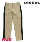 ショッピングdiesel ディーゼル DIESEL チノパンツ メンズ オーバルDワンポイントロゴ刺繍 サイドライン ルーズフィット P-ELLIOTT