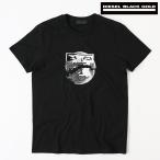 ディーゼルブラックゴールド DIESEL BLACK GOLD 半袖Tシャツ カットソー メンズ テープデザイン プリント コットン T-INO