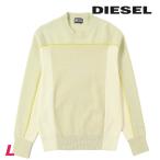 ショッピングdiesel ディーゼル DIESEL 長袖ニットセーター メンズ ワンポイントロゴ刺繍 切替 K-WICHITA