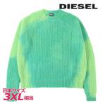 ディーゼル DIESEL 長袖ニットセーター メンズ モヘヤ混 二度染め ルーズフィット K-OSIMO