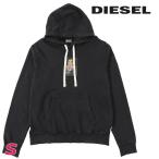 ディーゼル DIESEL プルオーバースウェットパーカー メンズ レンチキュラープリント サルファーダイ加工 レギュラーフィット S-GINN-HOOD-E2