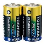 東芝 アルカリ乾電池 単2形×2本 LR14AＮ 2KP クリックポスト対応品