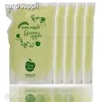 サニープレイス ヘアオペナノサプリクレンジングシャンプー グリーンアップル 4000ml 800ml×５ 詰め替え用 プロ用美容室専門店 シャンプー