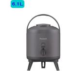 ピーコック ：広口ステンレスキーパー(ダークグレー)(6.1L)/ INJ-60-H
